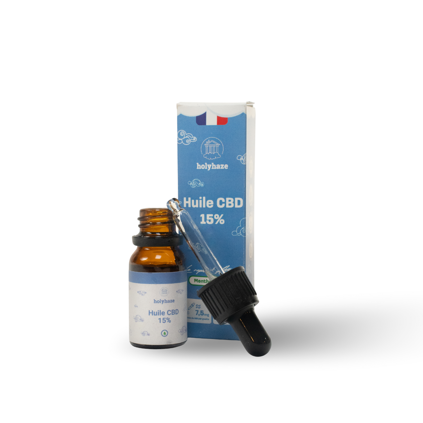 Huile de CBD 💧 Isolat 15%